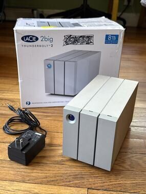 LaCie 2big 8TB Thunderbolt 2 & USB 3.0 RAID Drive